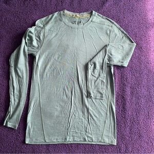 Sage Green Smartwool Shirt